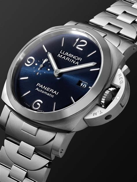 blue face panerai|panerai luminor uk.